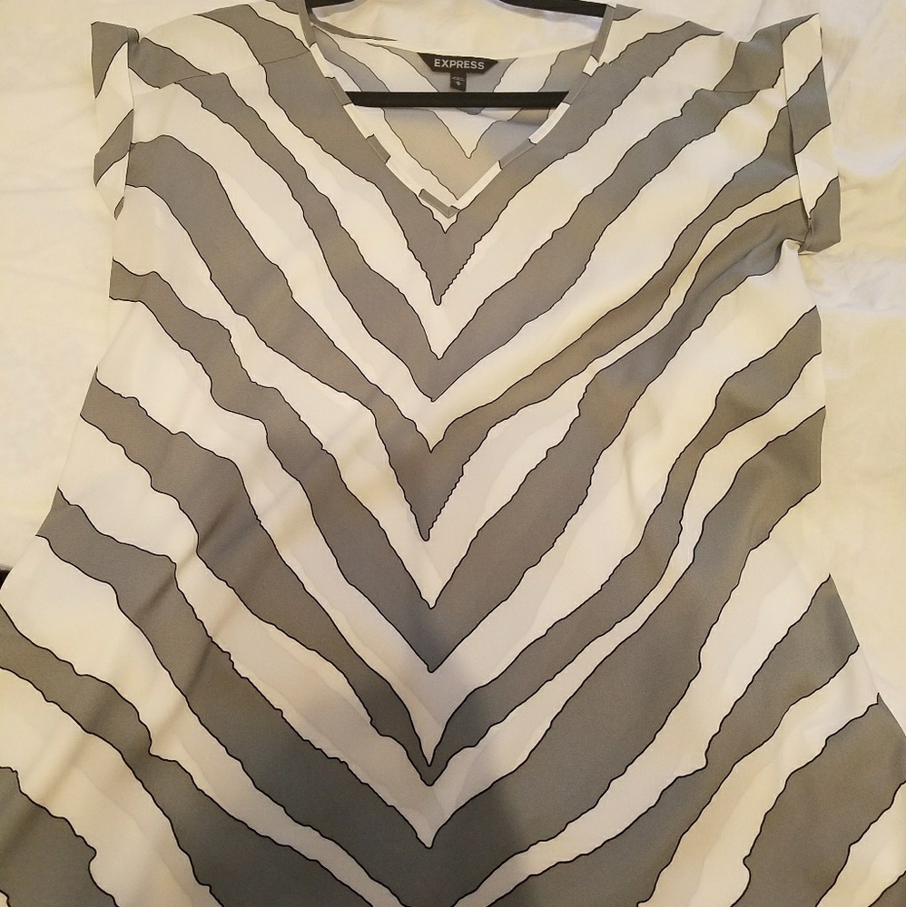 Express short sleeve blouse